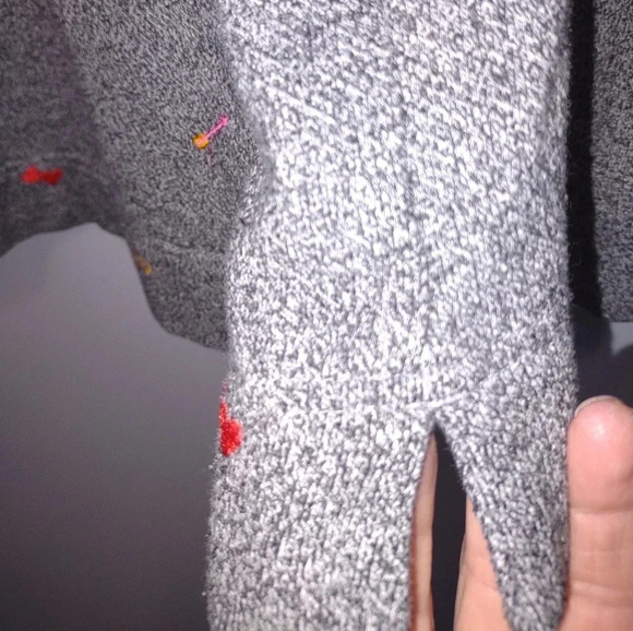 Lou & Grey for Loft pullover emoji sweatshirt women's size L - Picture 4 of 8